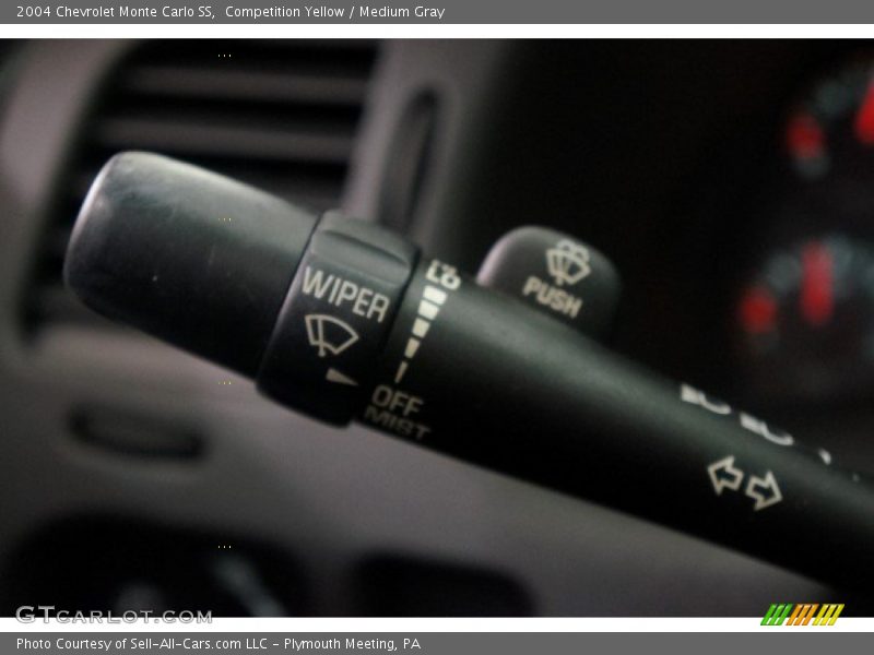 Competition Yellow / Medium Gray 2004 Chevrolet Monte Carlo SS