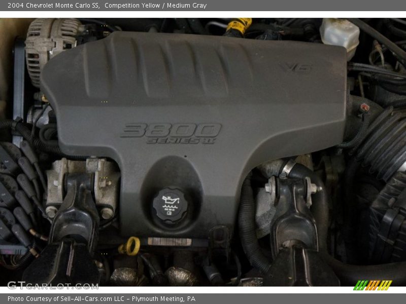 Competition Yellow / Medium Gray 2004 Chevrolet Monte Carlo SS