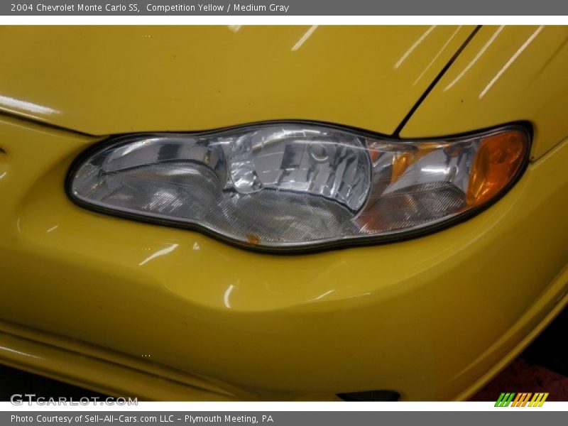 Competition Yellow / Medium Gray 2004 Chevrolet Monte Carlo SS
