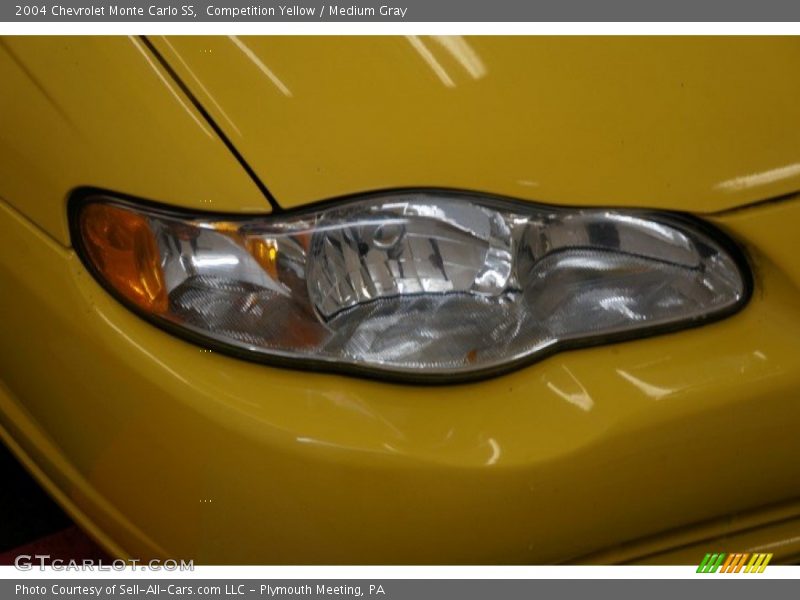 Competition Yellow / Medium Gray 2004 Chevrolet Monte Carlo SS