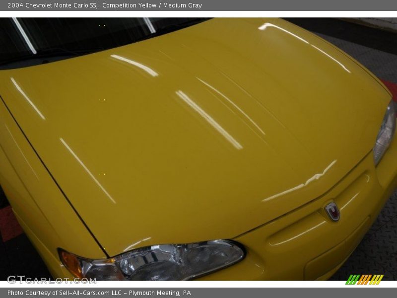 Competition Yellow / Medium Gray 2004 Chevrolet Monte Carlo SS