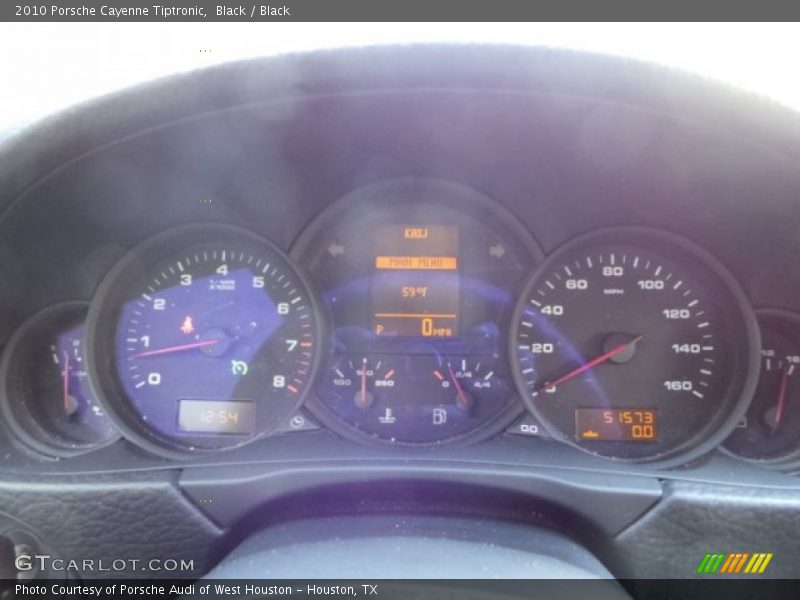 Black / Black 2010 Porsche Cayenne Tiptronic