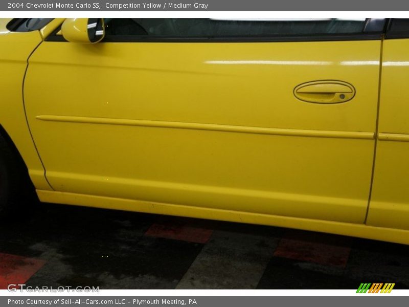 Competition Yellow / Medium Gray 2004 Chevrolet Monte Carlo SS