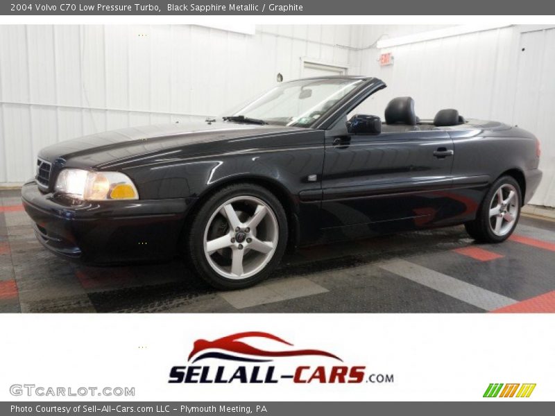 Black Sapphire Metallic / Graphite 2004 Volvo C70 Low Pressure Turbo