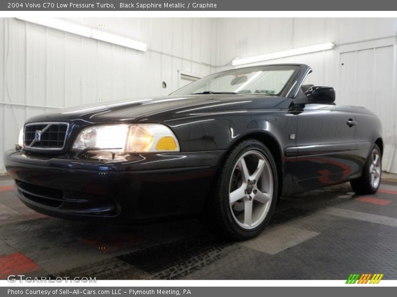 Black Sapphire Metallic / Graphite 2004 Volvo C70 Low Pressure Turbo