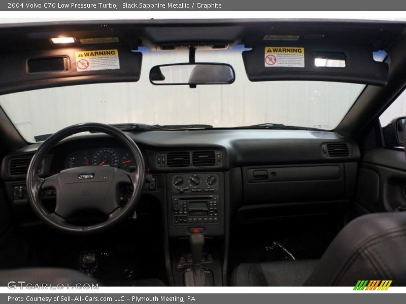 Black Sapphire Metallic / Graphite 2004 Volvo C70 Low Pressure Turbo