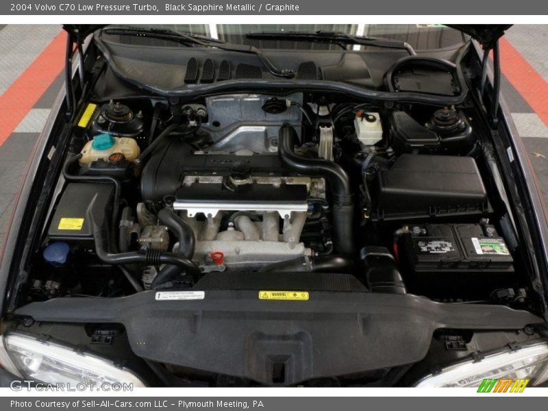 Black Sapphire Metallic / Graphite 2004 Volvo C70 Low Pressure Turbo
