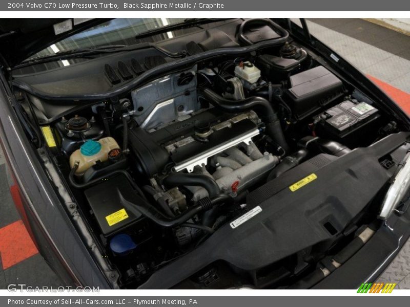 Black Sapphire Metallic / Graphite 2004 Volvo C70 Low Pressure Turbo