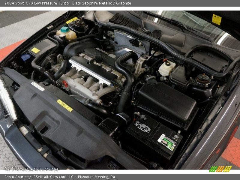 Black Sapphire Metallic / Graphite 2004 Volvo C70 Low Pressure Turbo