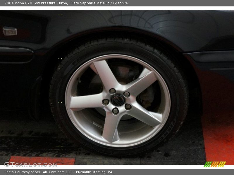 Black Sapphire Metallic / Graphite 2004 Volvo C70 Low Pressure Turbo