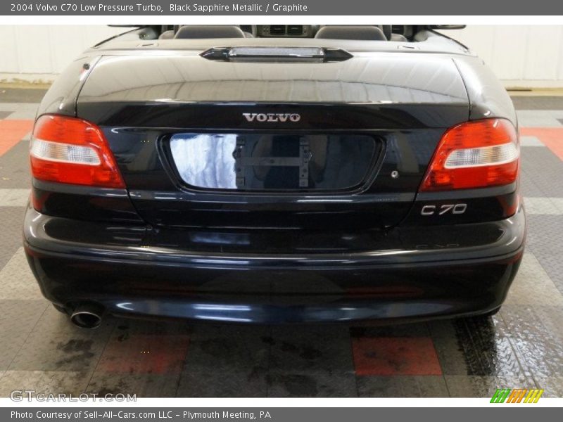 Black Sapphire Metallic / Graphite 2004 Volvo C70 Low Pressure Turbo