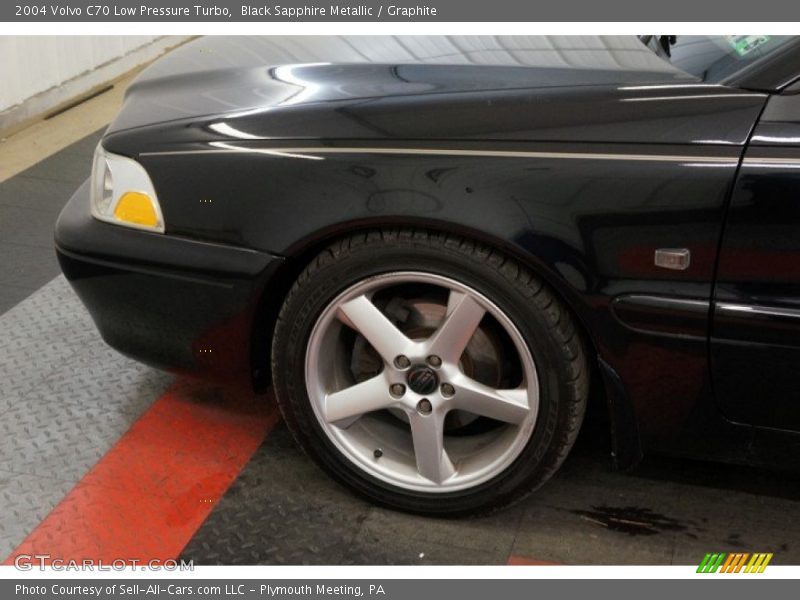 Black Sapphire Metallic / Graphite 2004 Volvo C70 Low Pressure Turbo
