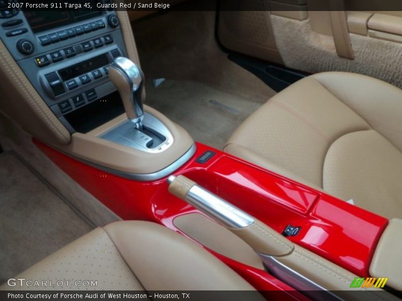 Guards Red / Sand Beige 2007 Porsche 911 Targa 4S