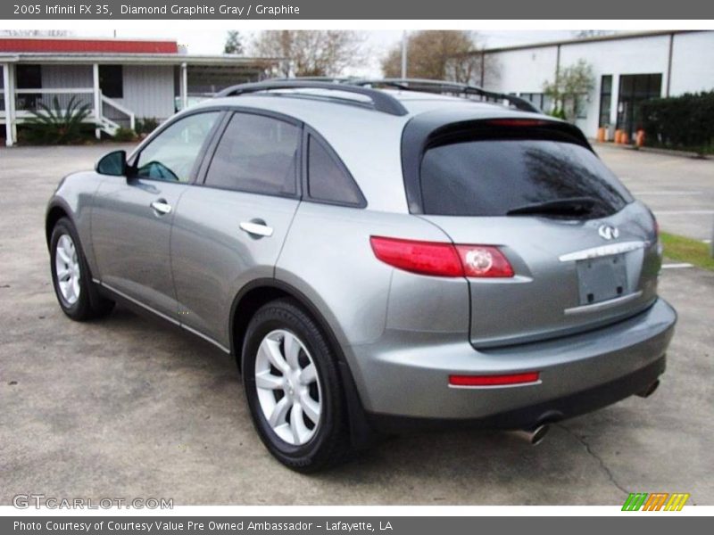 Diamond Graphite Gray / Graphite 2005 Infiniti FX 35