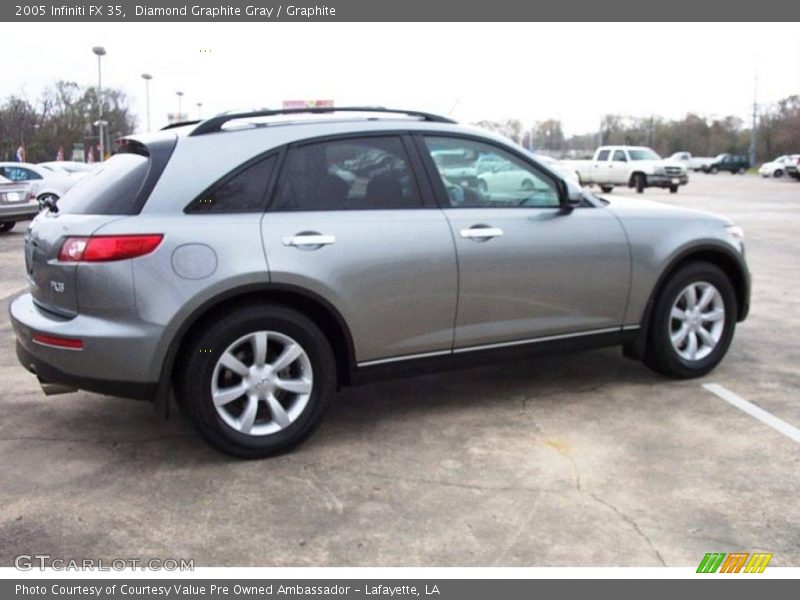 Diamond Graphite Gray / Graphite 2005 Infiniti FX 35