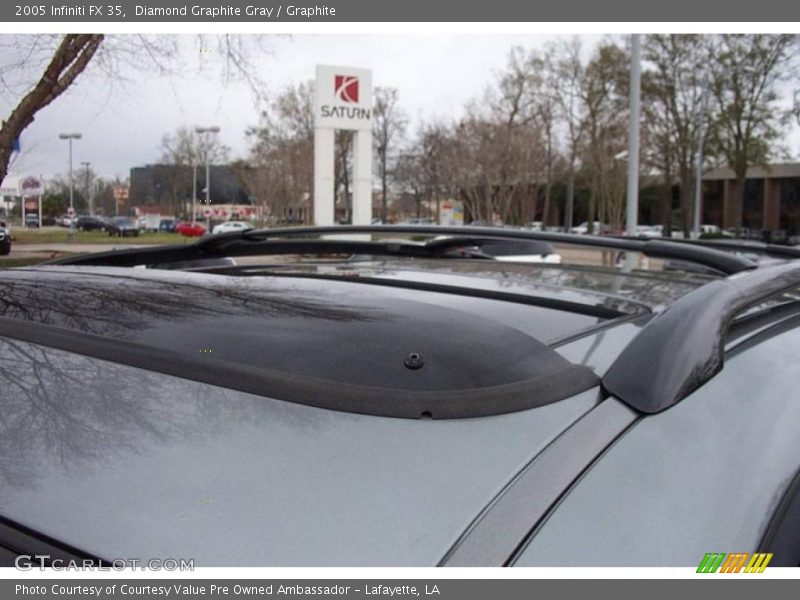 Diamond Graphite Gray / Graphite 2005 Infiniti FX 35