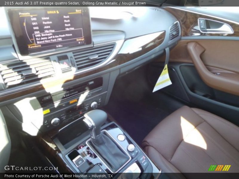 Oolong Gray Metallic / Nougat Brown 2015 Audi A6 3.0T Prestige quattro Sedan