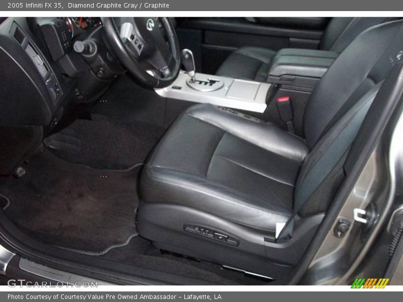 Diamond Graphite Gray / Graphite 2005 Infiniti FX 35
