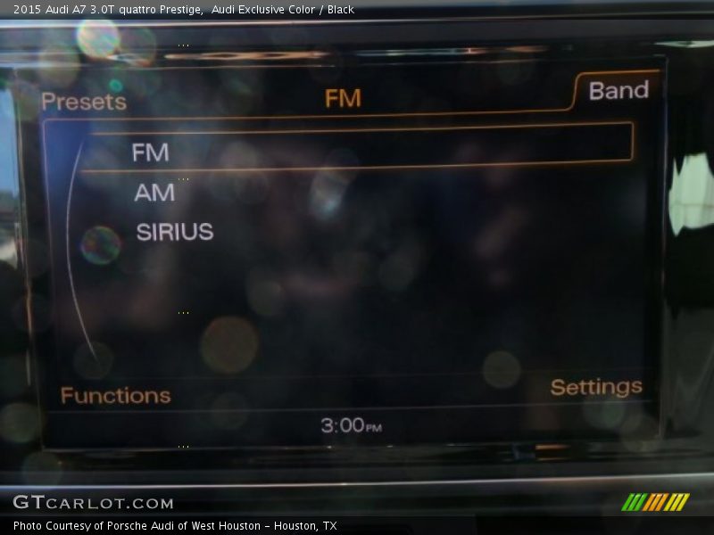 Audi Exclusive Color / Black 2015 Audi A7 3.0T quattro Prestige