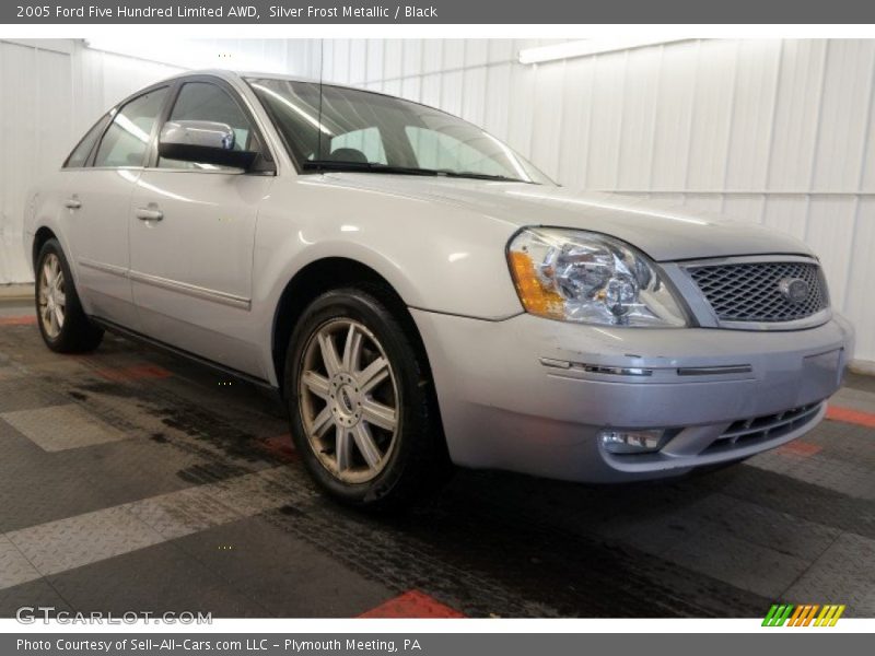 Silver Frost Metallic / Black 2005 Ford Five Hundred Limited AWD