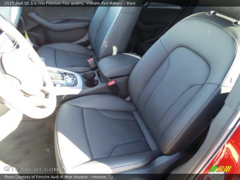Volcano Red Metallic / Black 2015 Audi Q5 3.0 TFSI Premium Plus quattro