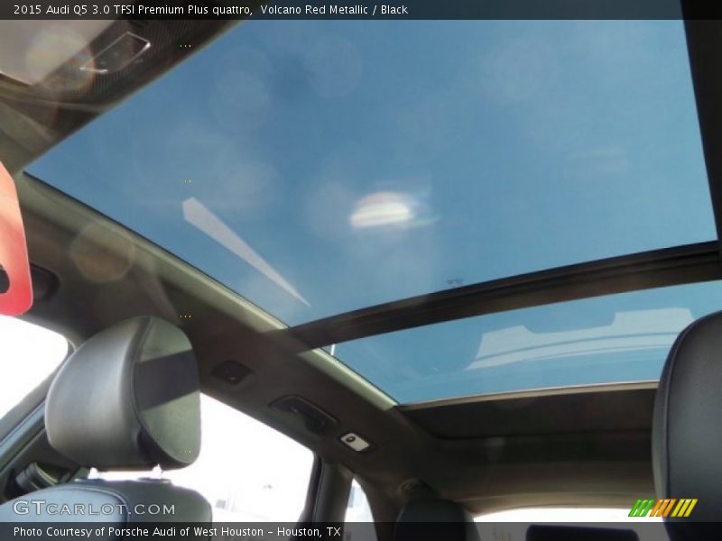 Volcano Red Metallic / Black 2015 Audi Q5 3.0 TFSI Premium Plus quattro