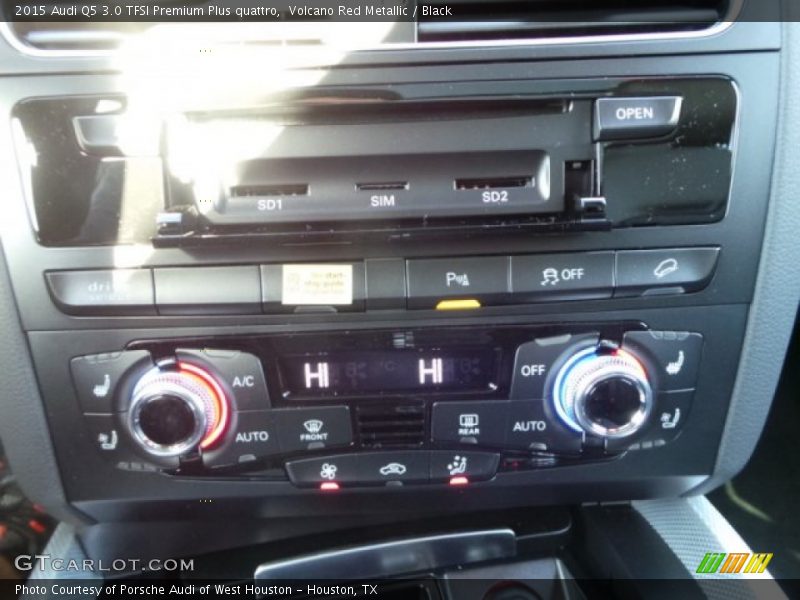 Volcano Red Metallic / Black 2015 Audi Q5 3.0 TFSI Premium Plus quattro