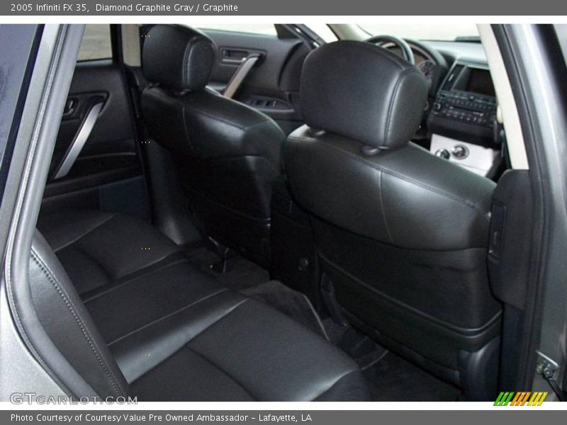 Diamond Graphite Gray / Graphite 2005 Infiniti FX 35