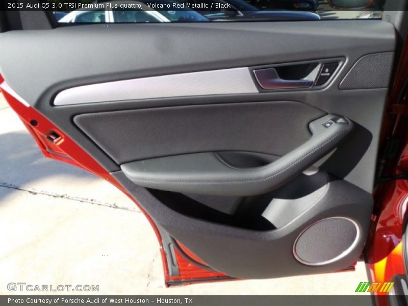 Volcano Red Metallic / Black 2015 Audi Q5 3.0 TFSI Premium Plus quattro