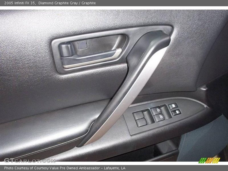 Diamond Graphite Gray / Graphite 2005 Infiniti FX 35