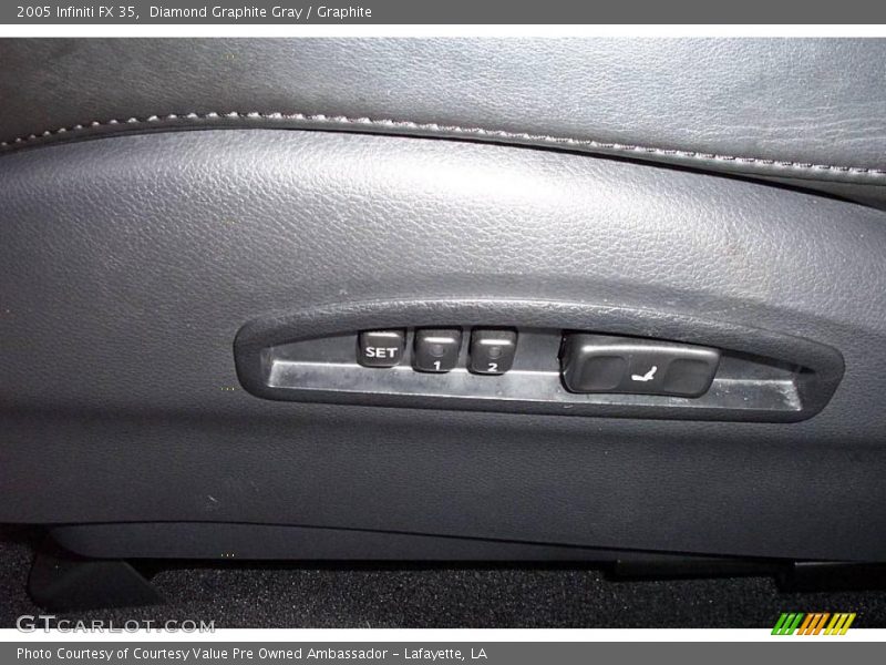 Diamond Graphite Gray / Graphite 2005 Infiniti FX 35