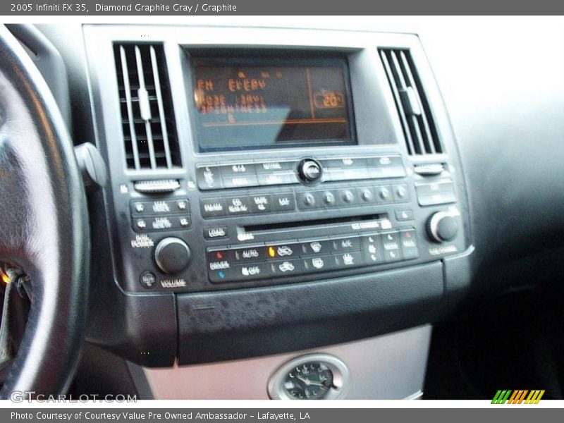 Diamond Graphite Gray / Graphite 2005 Infiniti FX 35