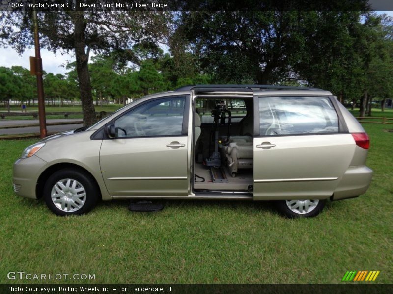 Desert Sand Mica / Fawn Beige 2004 Toyota Sienna CE
