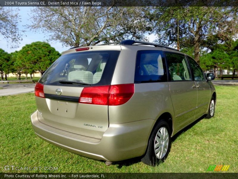 Desert Sand Mica / Fawn Beige 2004 Toyota Sienna CE