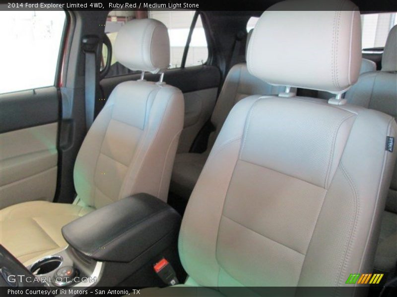 Ruby Red / Medium Light Stone 2014 Ford Explorer Limited 4WD