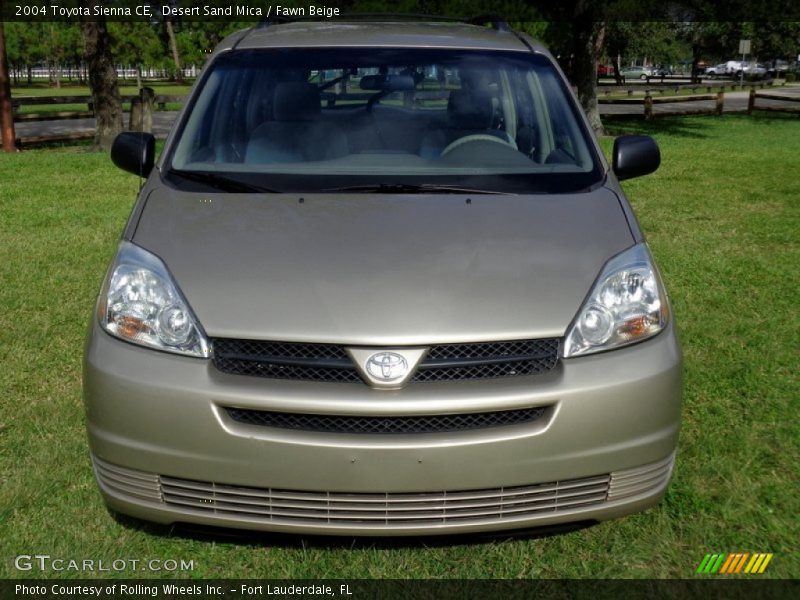 Desert Sand Mica / Fawn Beige 2004 Toyota Sienna CE