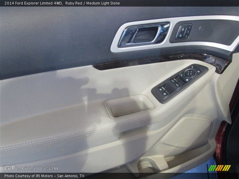 Ruby Red / Medium Light Stone 2014 Ford Explorer Limited 4WD