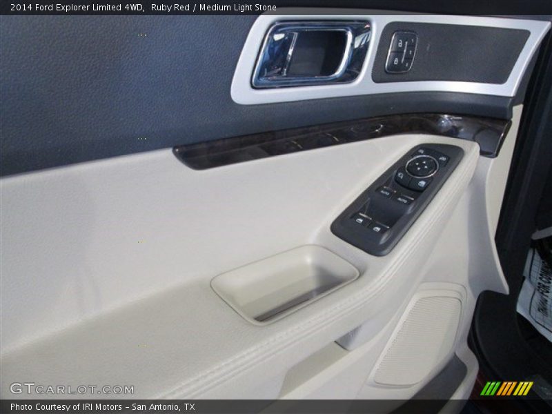 Ruby Red / Medium Light Stone 2014 Ford Explorer Limited 4WD