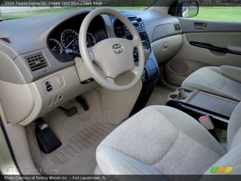 Desert Sand Mica / Fawn Beige 2004 Toyota Sienna CE