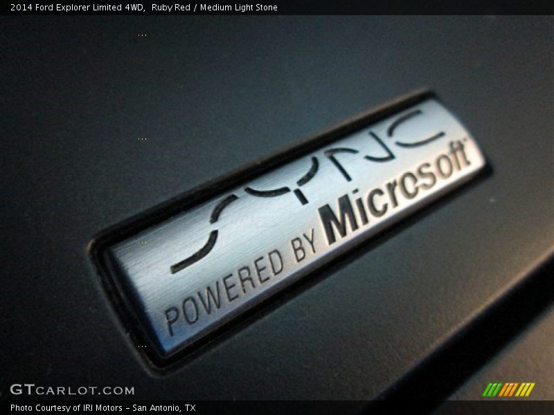 Ruby Red / Medium Light Stone 2014 Ford Explorer Limited 4WD
