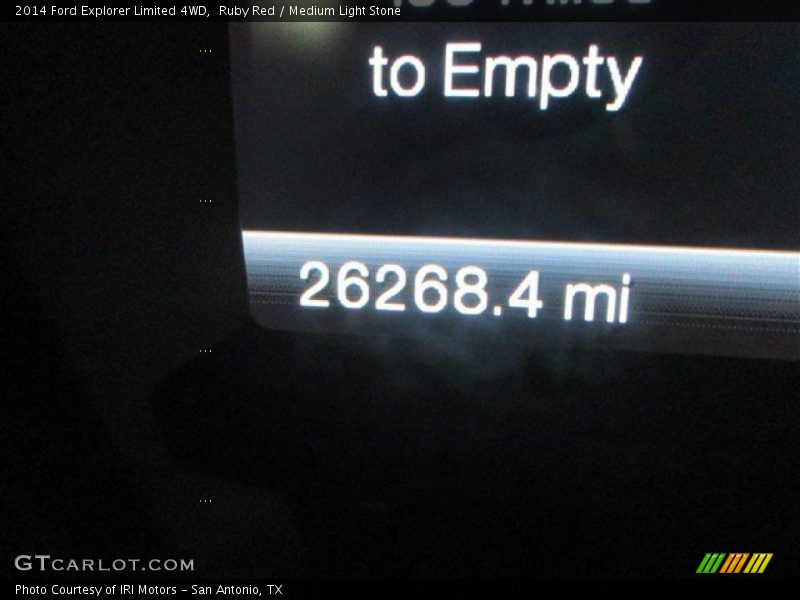 Ruby Red / Medium Light Stone 2014 Ford Explorer Limited 4WD