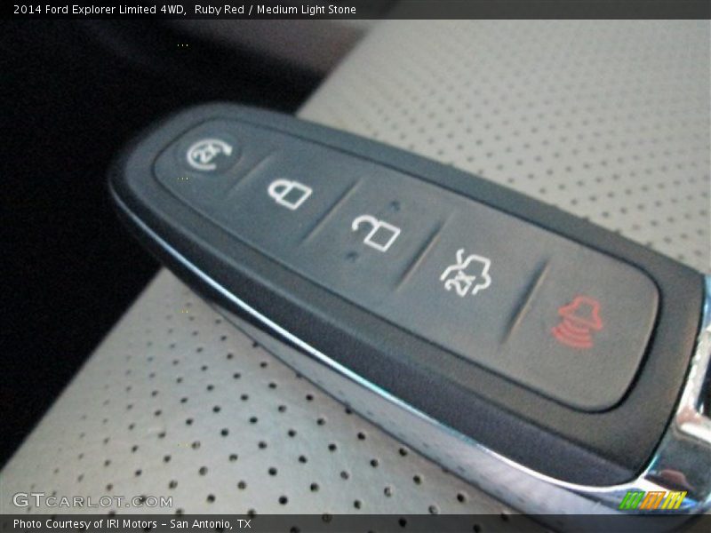 Ruby Red / Medium Light Stone 2014 Ford Explorer Limited 4WD