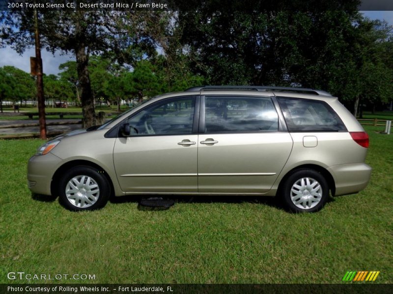 Desert Sand Mica / Fawn Beige 2004 Toyota Sienna CE