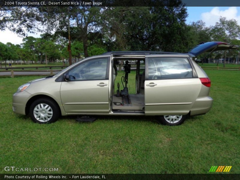 Desert Sand Mica / Fawn Beige 2004 Toyota Sienna CE