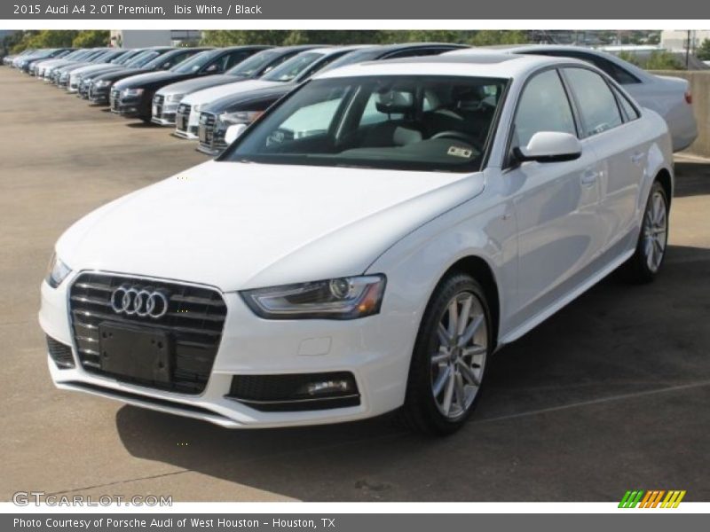 Ibis White / Black 2015 Audi A4 2.0T Premium