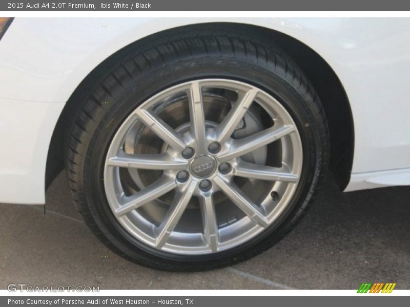 Ibis White / Black 2015 Audi A4 2.0T Premium