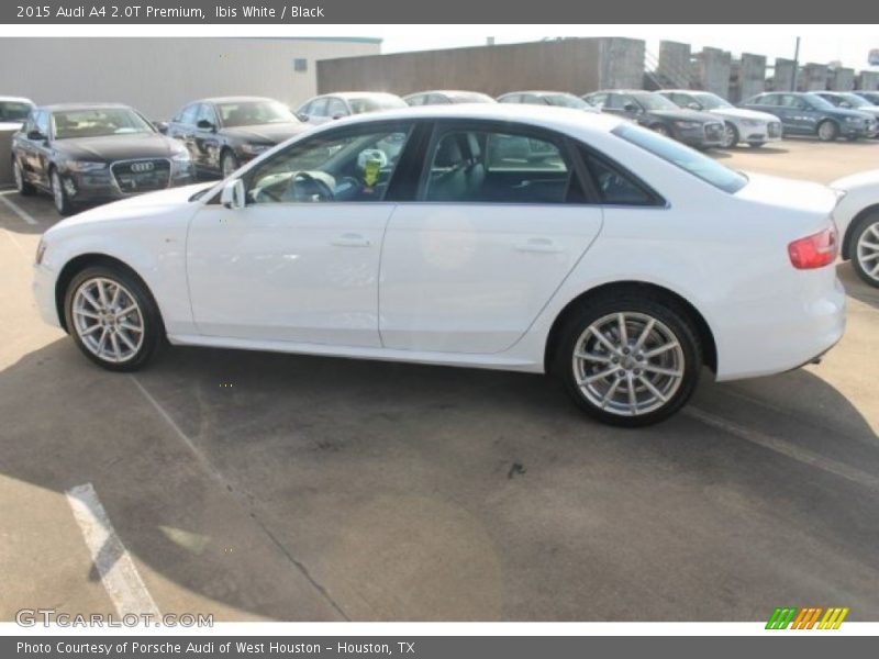Ibis White / Black 2015 Audi A4 2.0T Premium