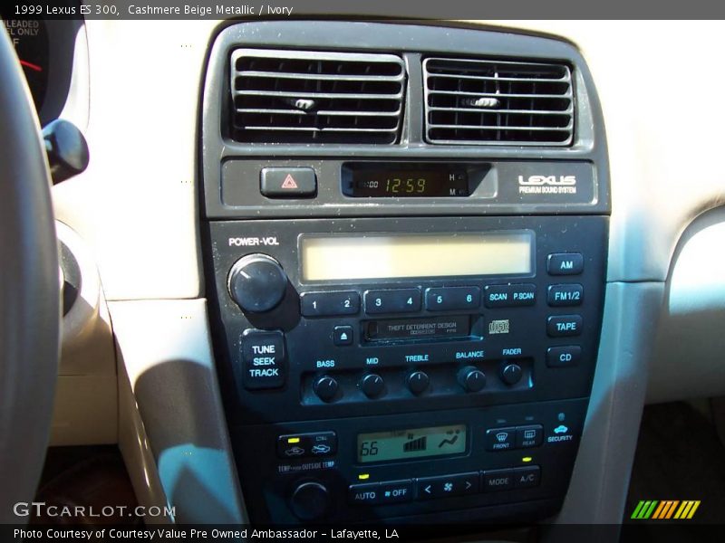 Cashmere Beige Metallic / Ivory 1999 Lexus ES 300