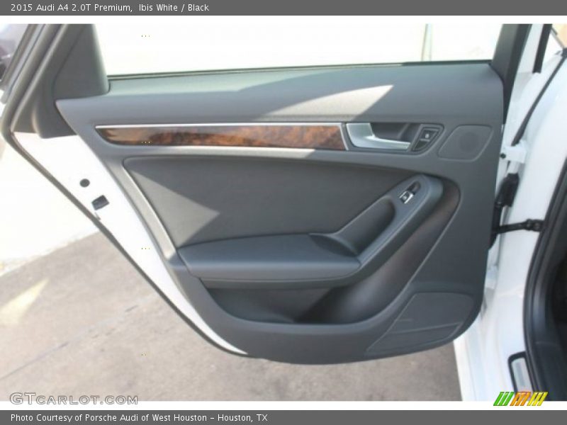Ibis White / Black 2015 Audi A4 2.0T Premium