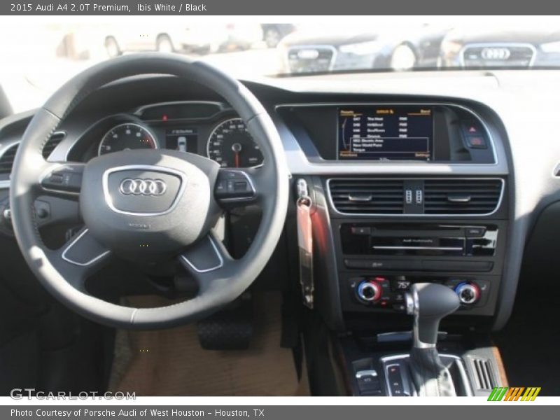 Ibis White / Black 2015 Audi A4 2.0T Premium